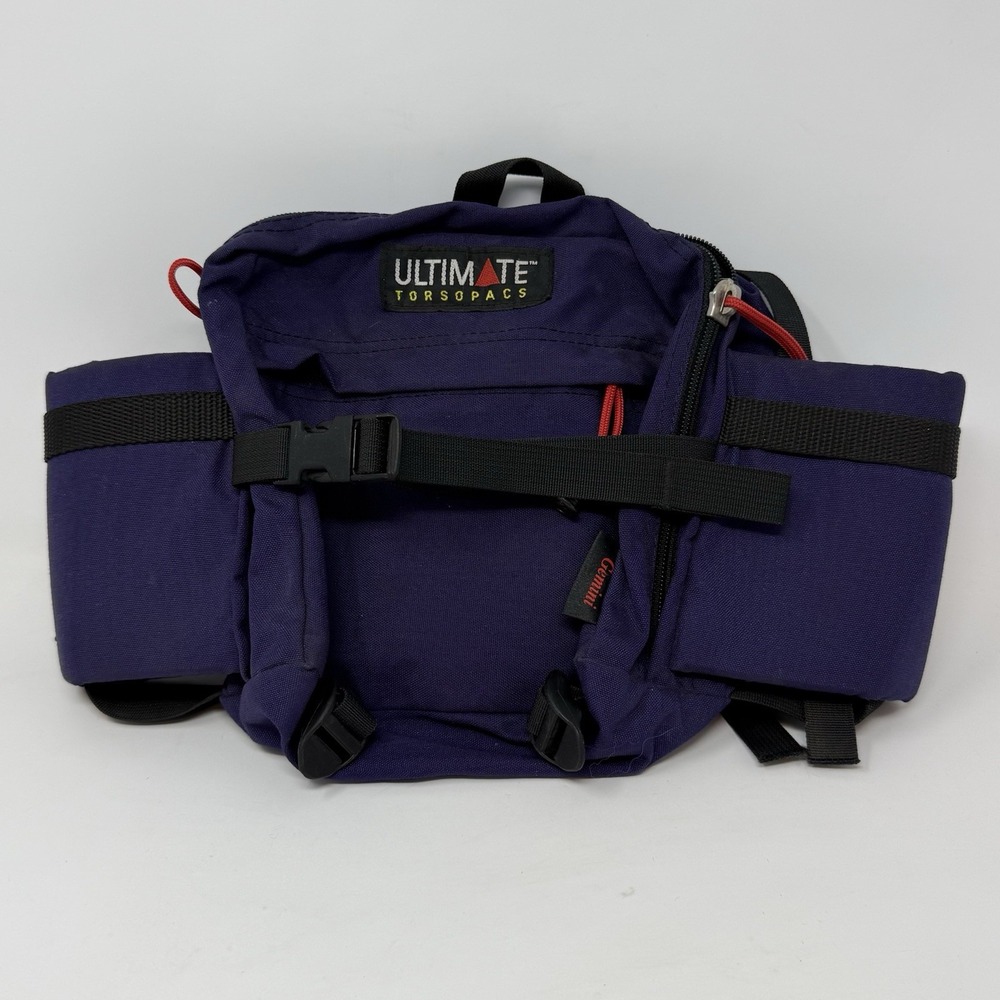 Ultimate Torsopacs Gemini 2 Water Bottle Hiking Outdoor Fanny Pack Purple